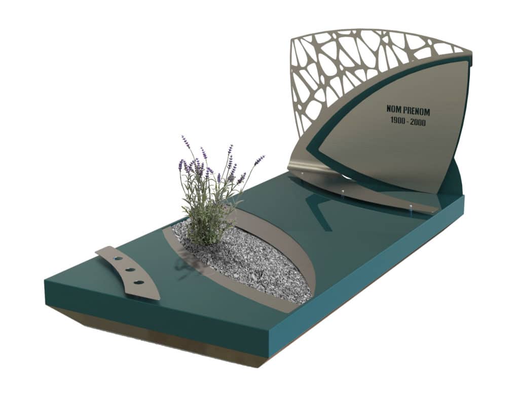 Choix monument funéraire - Marbre vs inox marin - concept marbre