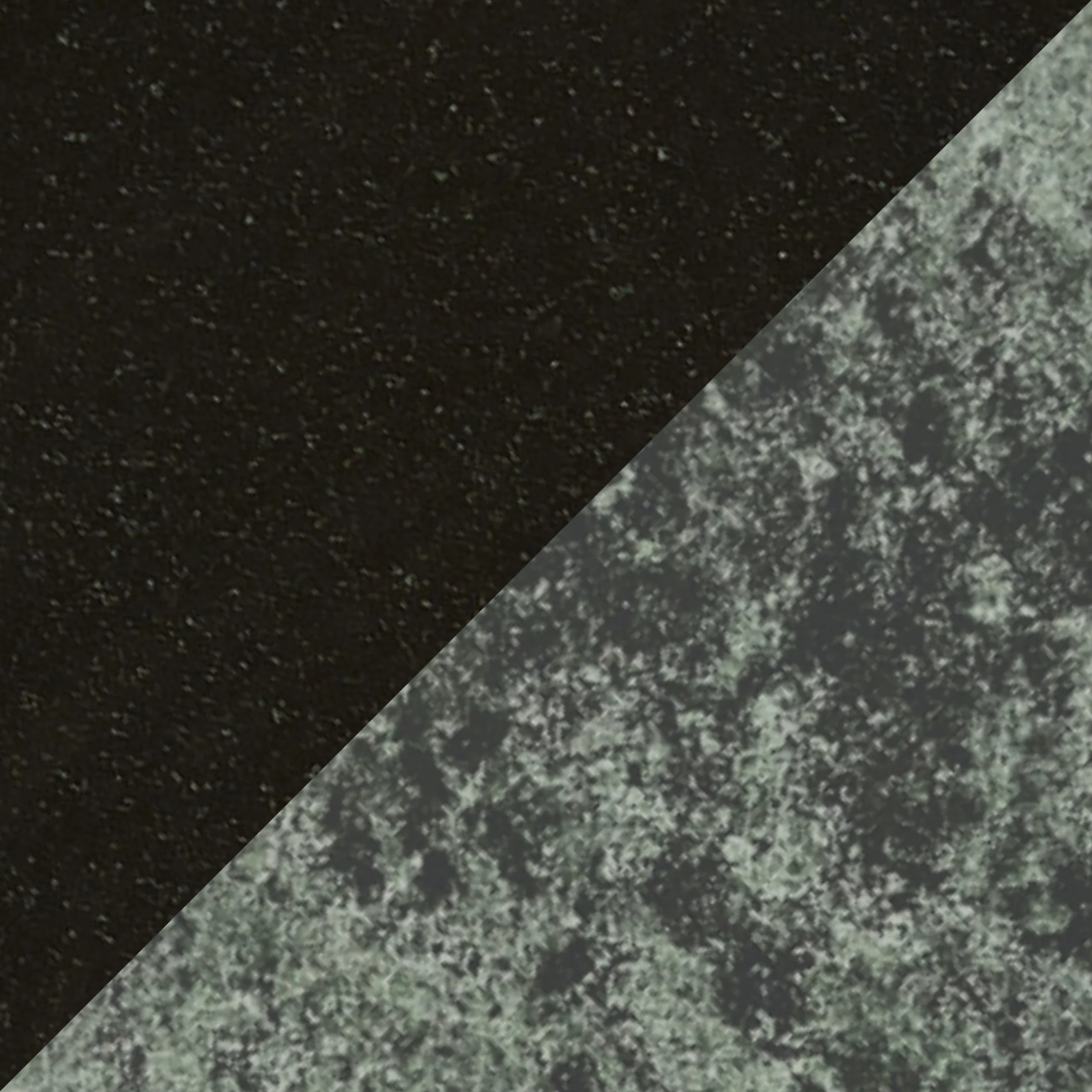 Noir Fin et Vert Olive